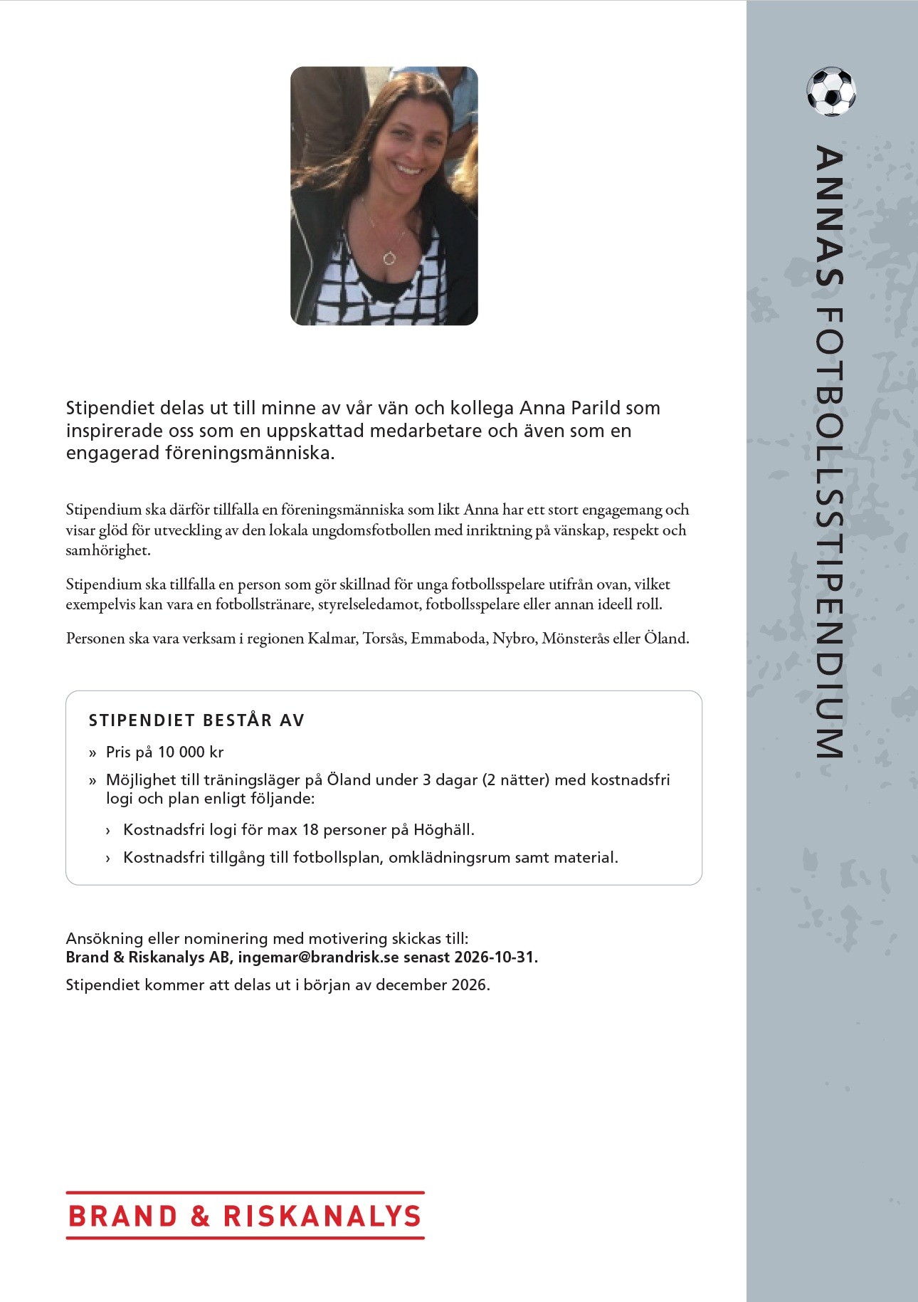 Annas stipendium LinkedIn